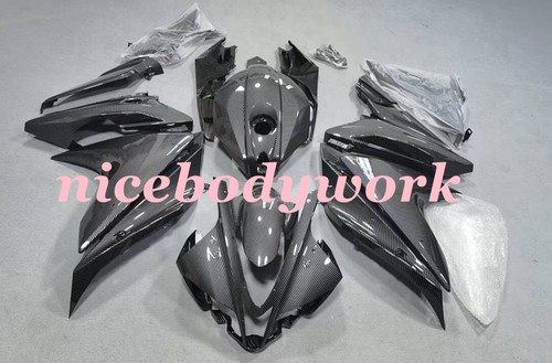 Black carbon fiber - carbon, painted