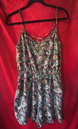 Floral multicoloured beach - h&m,