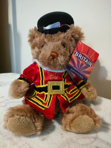 20cm tall beefeater bear - tall,