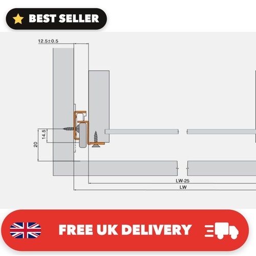 Complete kit 350mm - complete, metal