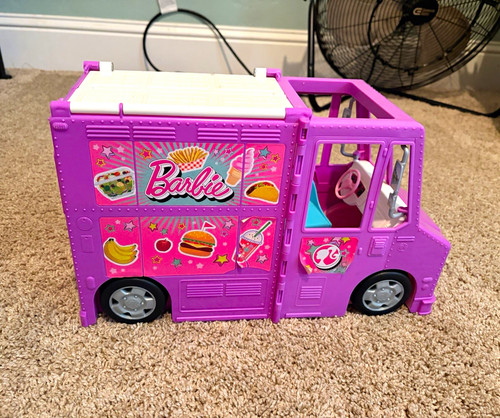 Barbie purple plastic food - purple,