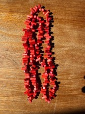 Coral Necklace Red