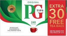 Pg Tips Tea Bags, 240 Count