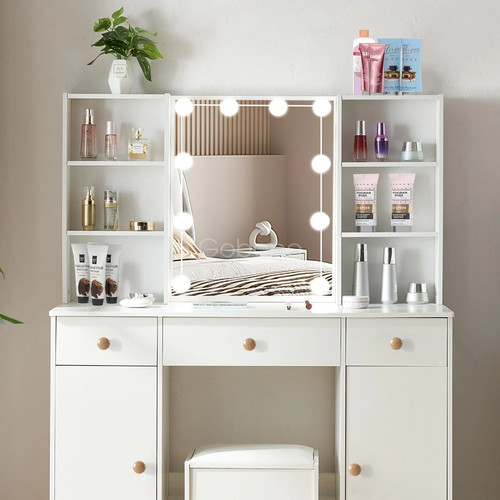 White large dressing table - large, w/