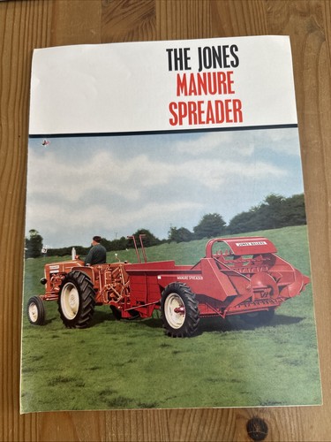 The jones manure spreader - jones,