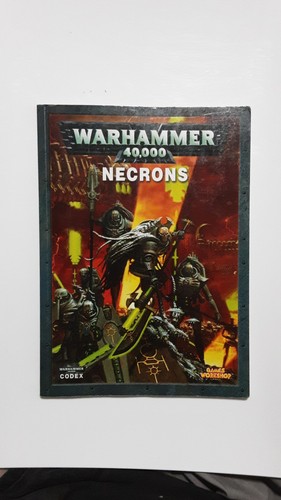 Warhammer 000 codex necrons - 40,