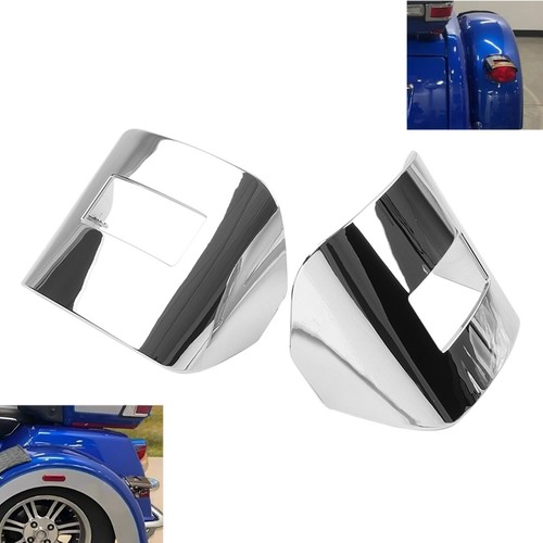 Chrome tail light - visor, covers