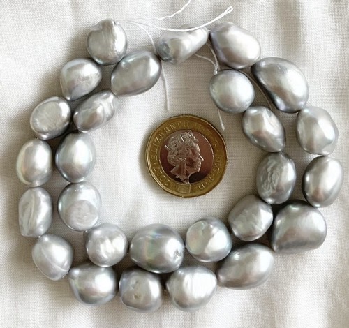 Silver grey baroque - grey,