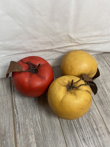 Large ceramic art fruit - large, 6"