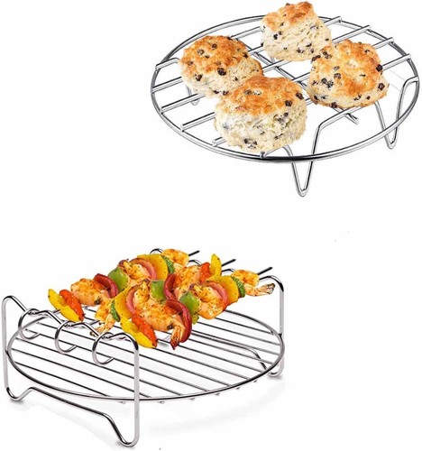 2pack air fryer rack stainless - air,
