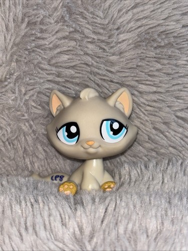 Littlest pet shop cream cat - littlest,
