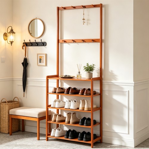 Freestanding entryway shoes - freestanding,
