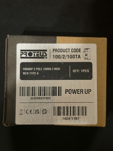 Proteus 100amp pole 100ma - 2,