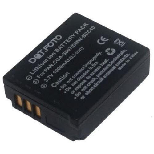 Cga s007 battery for panasonic - cga-s007,