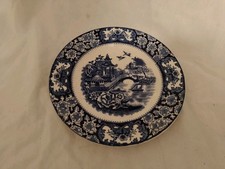 Vintage Antique Blue and White