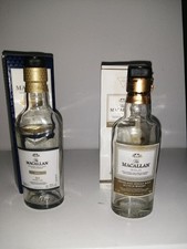 Macallan whisky empty bottles small