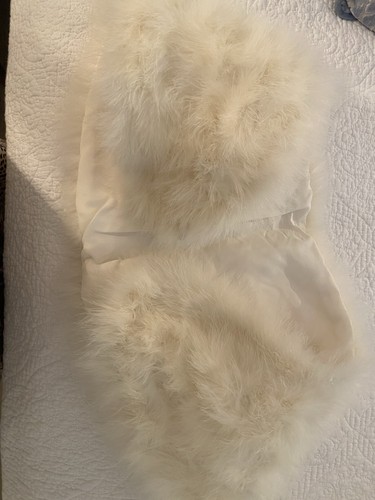 Vintage feather stole - feather,