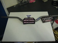 Renthal Trials Bike Handlebars. FATBAR / FATBARS. FREE BAR PAD!! **BLACK**