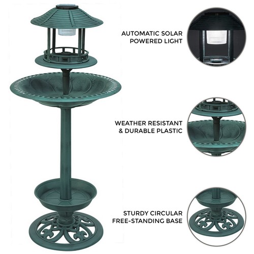 Bird bath feeder - bath, &