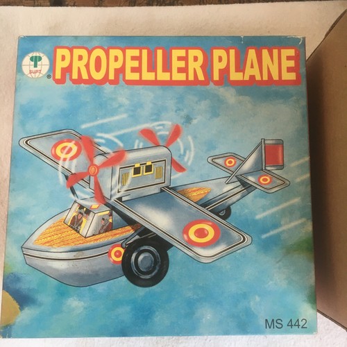 Tin plate propeller - propeller, plane