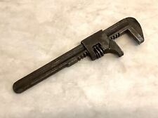 9.5 inch  Parallel-Jaw Adjustable Spanner. Unbranded, vintage.