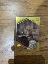 MINECRAFT CARDS Challenges Trading Card Gold Ore Find Gold Card 88 2024