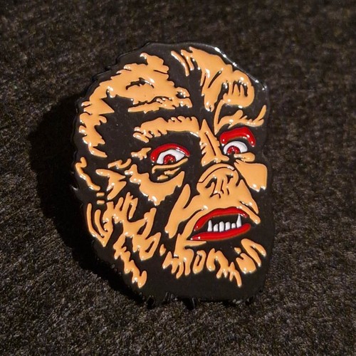 Enamel pin vintage horror - enamel,
