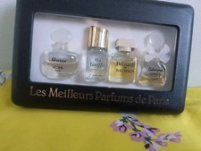 Miniature French Perfumes Vintage Pacoma Gres Balmain Carven Presentation Box