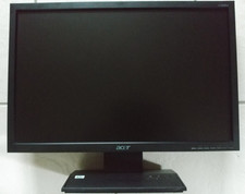 Acer 19 Inch V193W 19"  Widescreen LCD Monitor ❘ Cleaned/Tested ❘ Cables