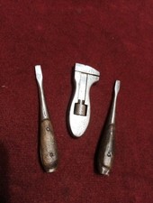 Vintage Small Perfect Pattern Screwdrivers And Small Adjustable Spanner