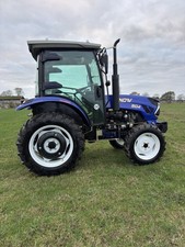 Brand New 45hp Compact Tractor with or without cabin front loader blue colour