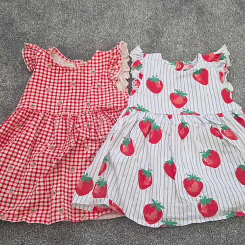 Next red white - gingham, ruffle