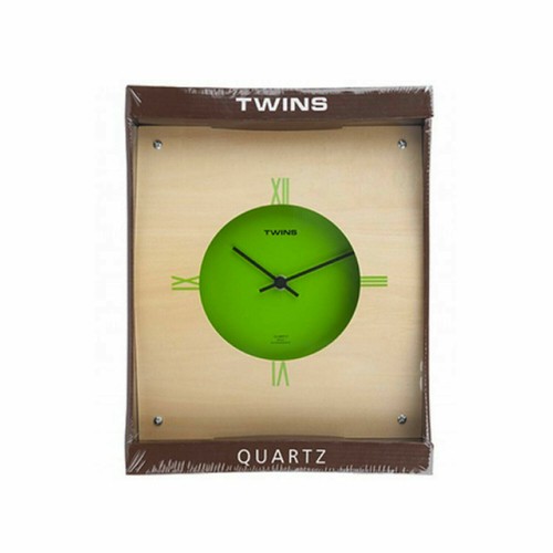 Twins quartz wall clock - quartz,