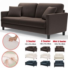 Teddy Velvet Sofa 2/3 Seater Modern Chair Loveseat Couch Home Living Room