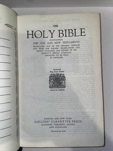 Collins holy bible - bible, ✝️
