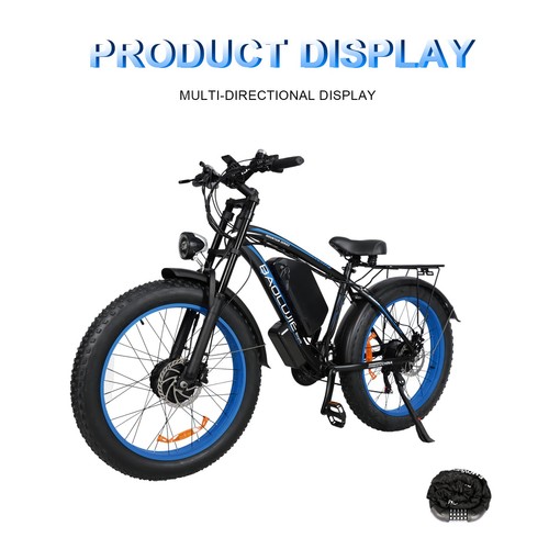 3000w dual motor 52v - 52v, 32ah