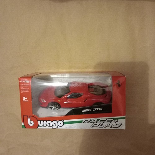 Burago 296 gtb model - gtb, car
