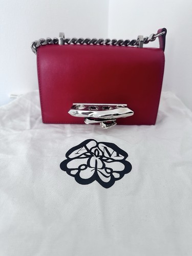 Alexander mcqueen knuckle red - mcqueen,