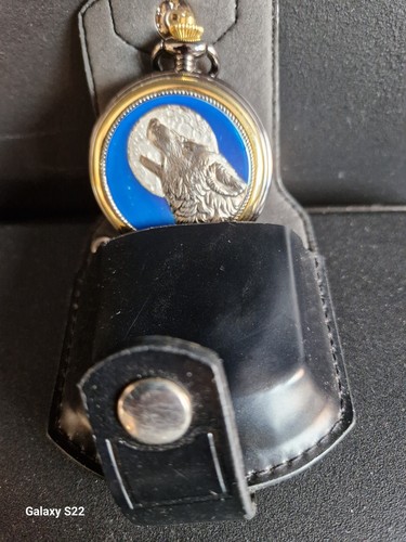 Franklin mint wolf pocket - mint,