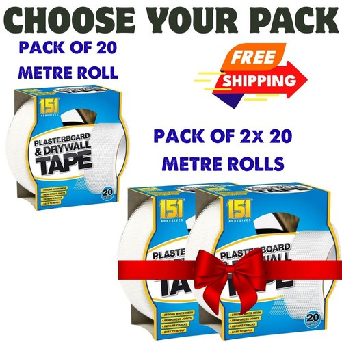 Scrim tape 20m white - scrim,