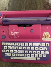 Mattel Barbie 1996 Vintage Typewriter Mehano