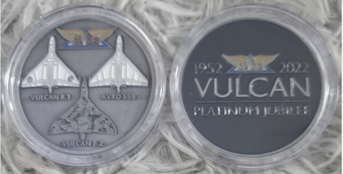 Avro vulcan platinum jubilee - platinum,