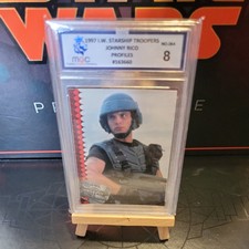 1997 Inkworks Starship Troopers Johnny Rico MGC 8 trading card 
