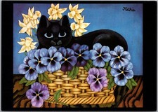 Vintage Artist-Signed KATHIA