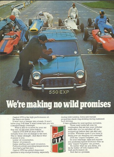 Castrol gtx feat morris mini - feat.,