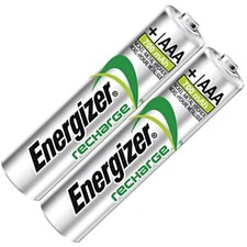 2 x AAA Rechargeable batteries