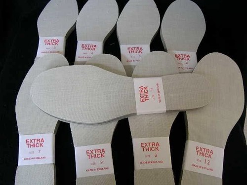 Thick inner soles - sizes, 3-17