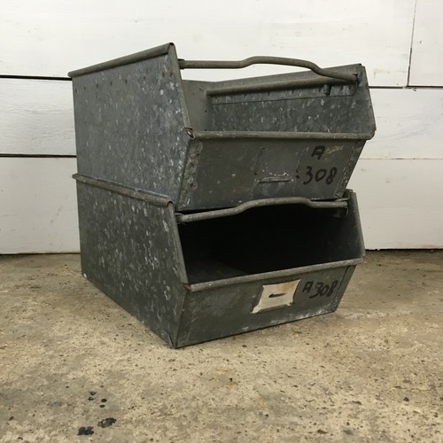 Pair industrial galvanised - of,