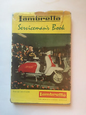 VINTAGE LAMBRETTA SERVICEMAN'S BOOK / MANUAL / THIRD EDITION / LI , TV 200 , LD