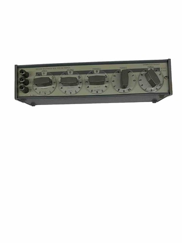 Decade resistance box type - resistance, dr